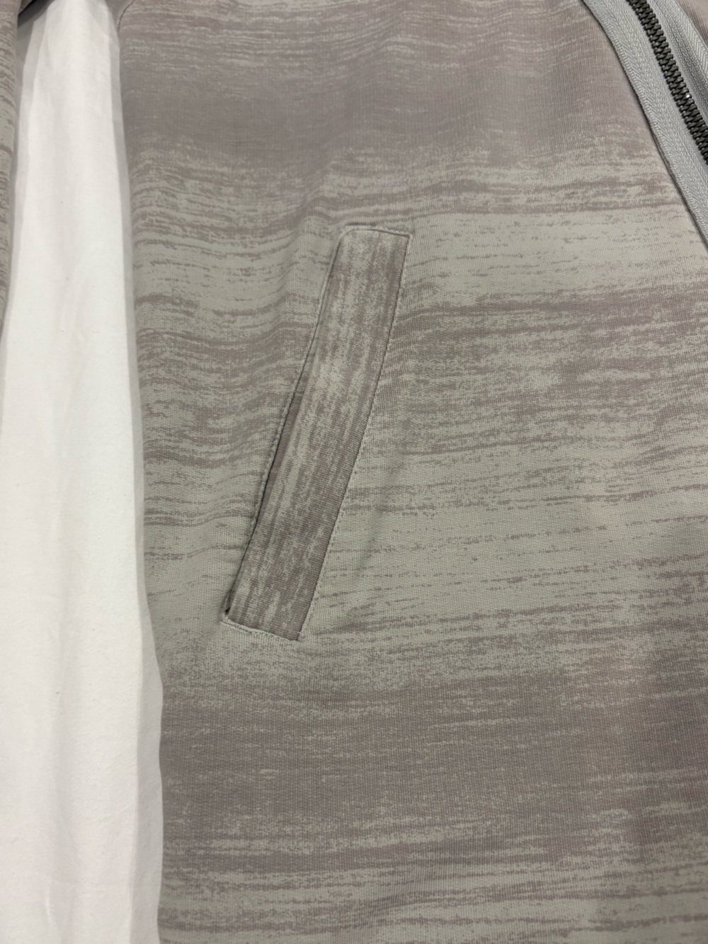 Lululemon Mula Bundle Wrap Jacket Righteous Stripe Silver Spoon Size 6 - Picture 10 of 11